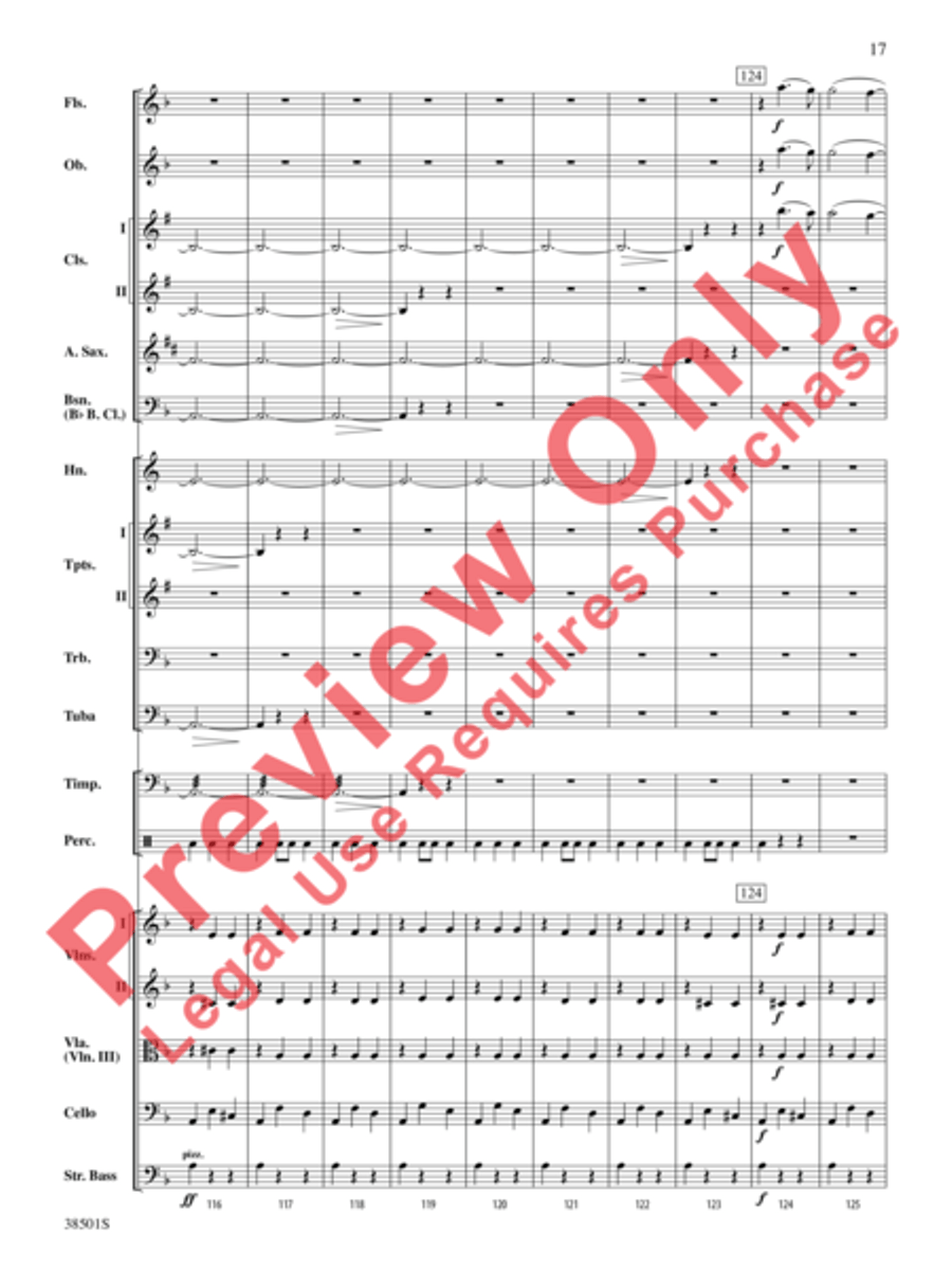 Aragonaise from Carmen Aragonaise from Carmen Full Orchestra scores gallery preview page 18