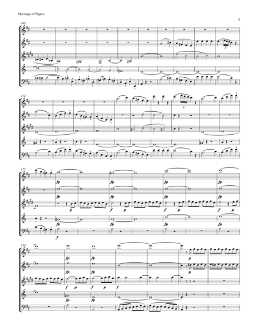 Mozart: Overture to 