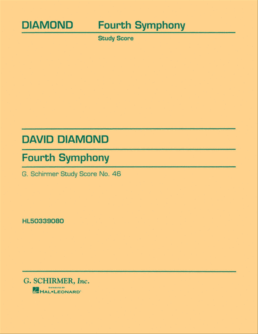 Symphony No. 4 (1945) Orchestra scores gallery preview page 1