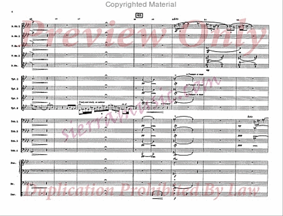 Dorian Blue Big Band scores gallery preview page 7