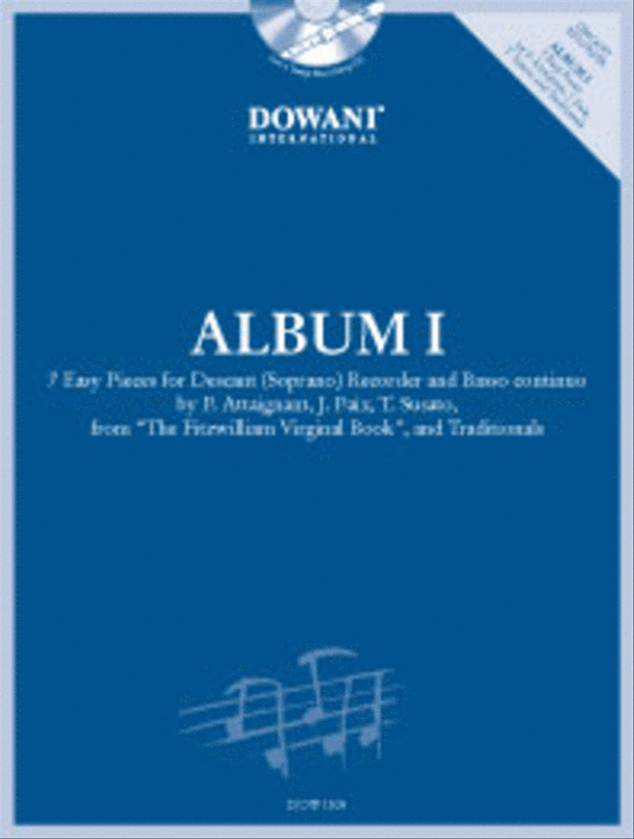 Album Vol. I Soprano Recorder scores gallery preview page 1
