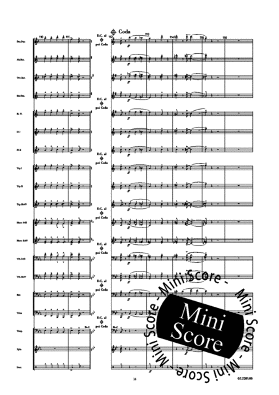 Y Ahora. . .! la Conga! Big Band scores gallery preview page 19