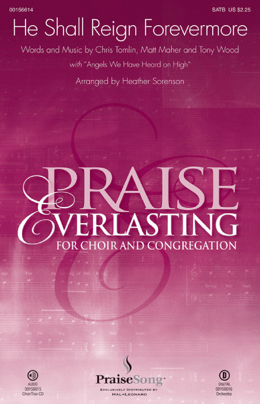 He Shall Reign Forevermore 4-Part scores gallery preview page 1