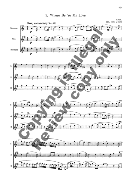 Renaissance Book Saxophone Quartet - Sheet Music