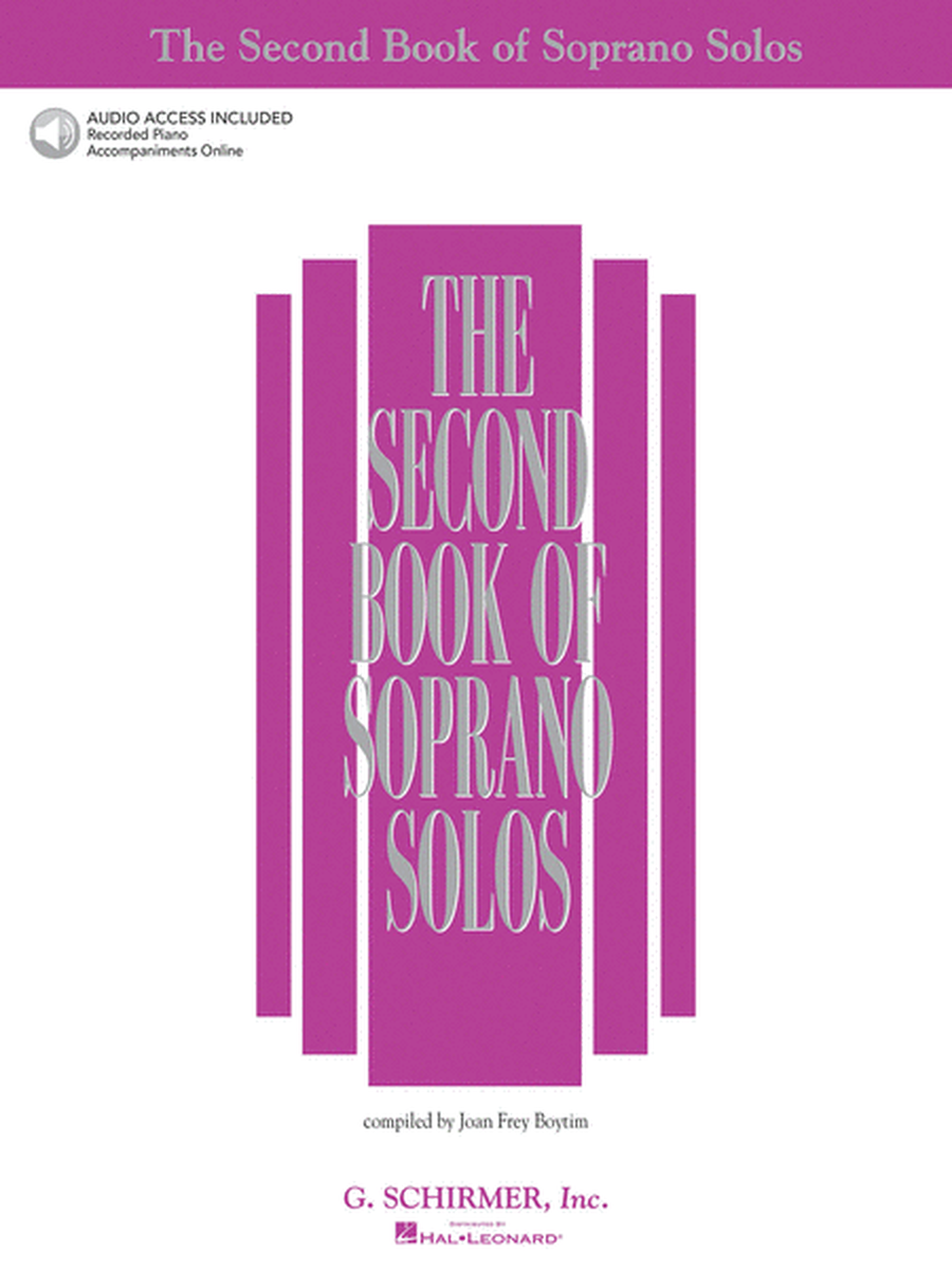 The Second Book of Soprano Solos image number null