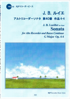 Sonata in G major, Op. 4-4