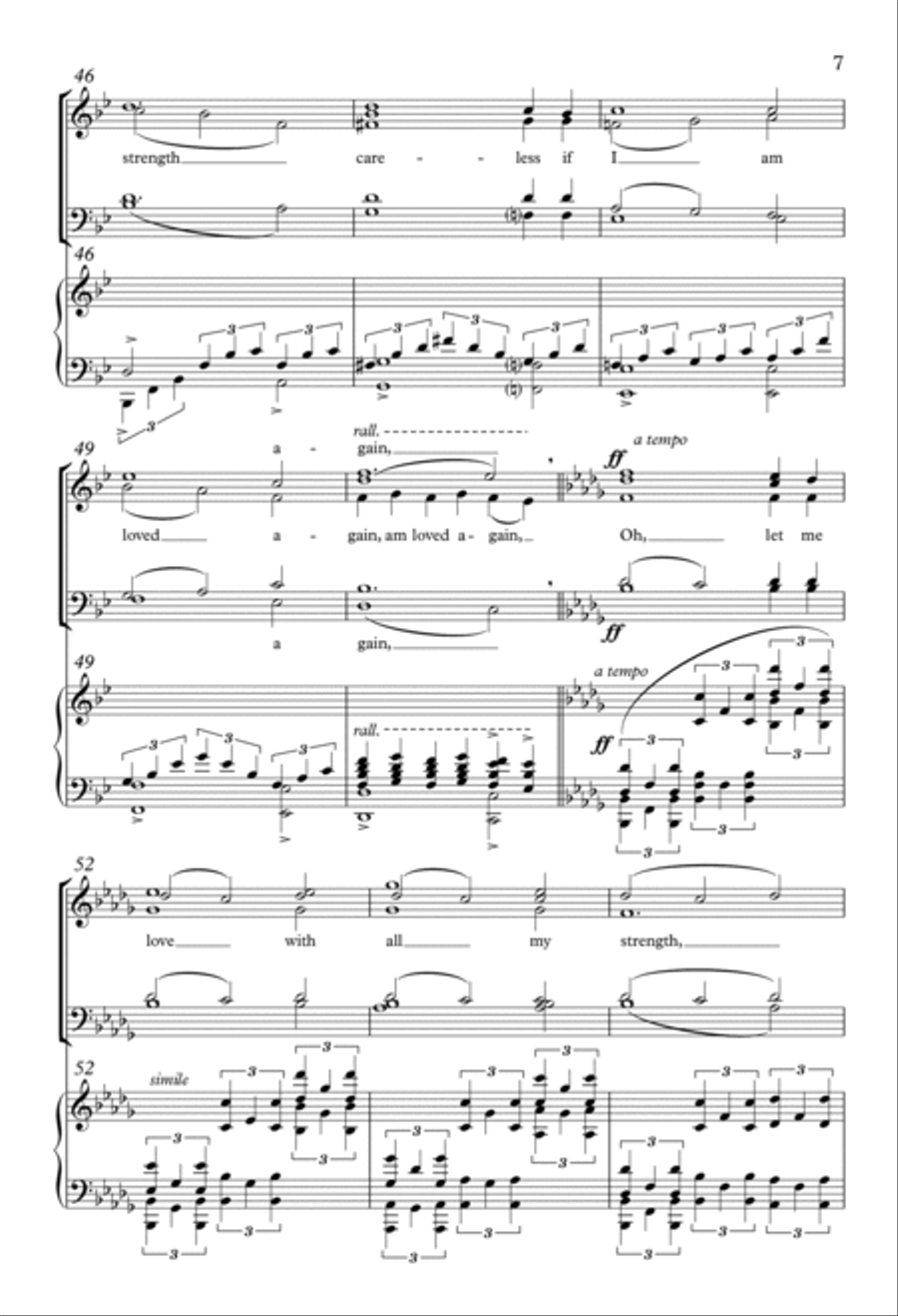 Prayers of Teasdale 4-Part scores gallery preview page 5