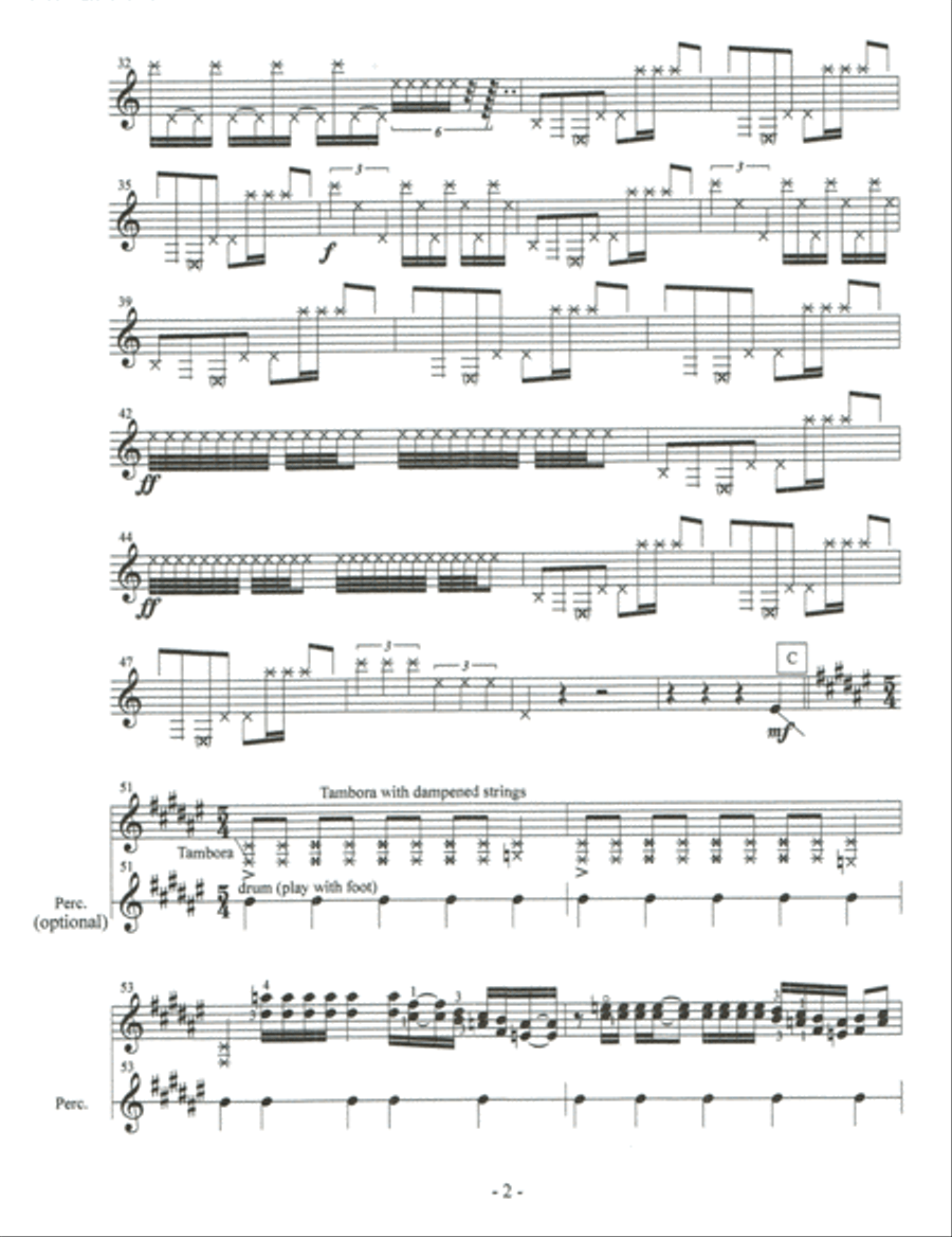 Riely's Dance Guitar Solo scores gallery preview page 3