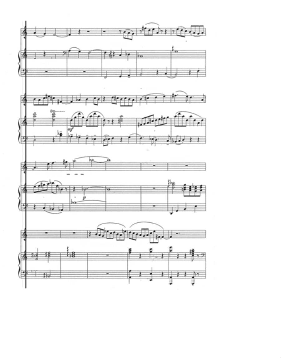 [Luening] Divertimento Piano scores gallery preview page 4