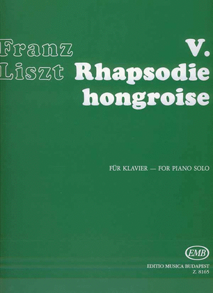 Book cover for Ungarische Rhapsodie No. 5