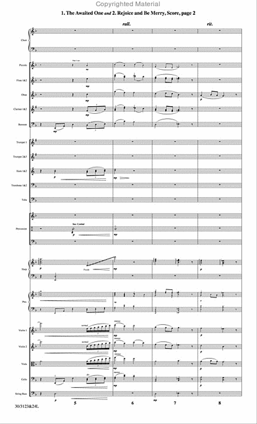 The Christmas Story - Set of Parts Choir scores gallery preview page 3