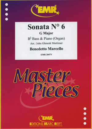 Book cover for Sonata No. 6 in G Major