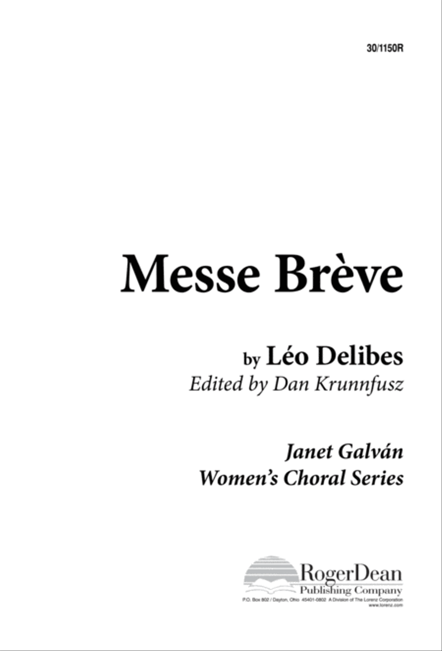 Messe Brève 2-Part scores gallery preview page 2
