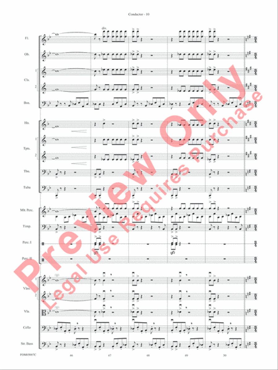 Selections from Star Wars: Episode III Revenge of the Sith Full Orchestra scores gallery preview page 13