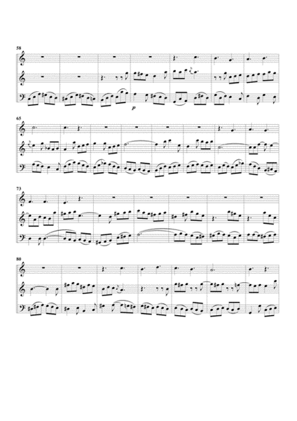 Arie-Choral: Ich will hier bei dir stehen - Ich folge dir nach - Aria-Chorale from Cantata BWV 159 (