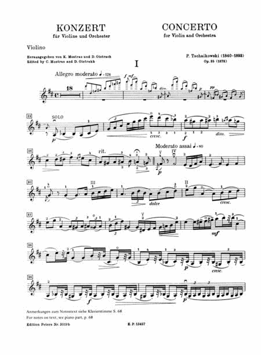 Violin Concerto in D major, Op.35