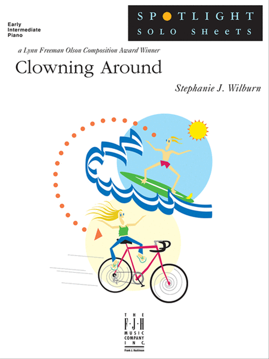 Clowning Around Piano Solo scores gallery preview page 1