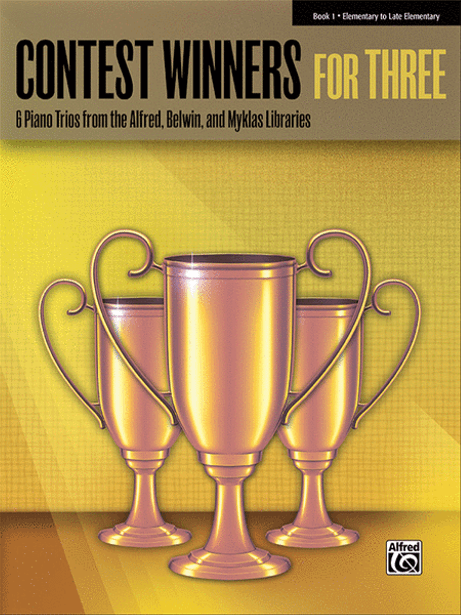 Contest Winners for Three, Book 1 Small Ensemble scores gallery preview page 1