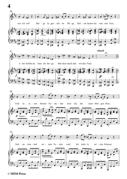 Schubert-Der Pilgrim(Der Pilgrim),Op.37 No.1,in D Major,for Voice&Piano image number null