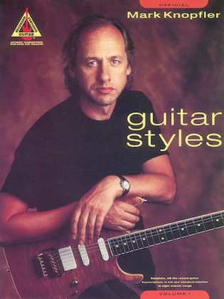 Book cover for Official Mark Knopfler Guitar Styles - Volume 1