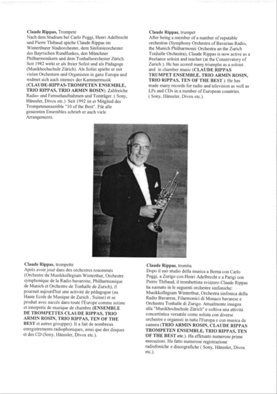 Warming up from the middle; Einspielen aus der Mitte Brass Ensemble scores gallery preview page 6