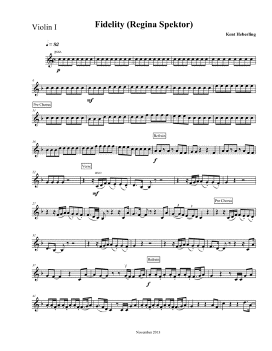 Fidelity String Quartet scores gallery preview page 6