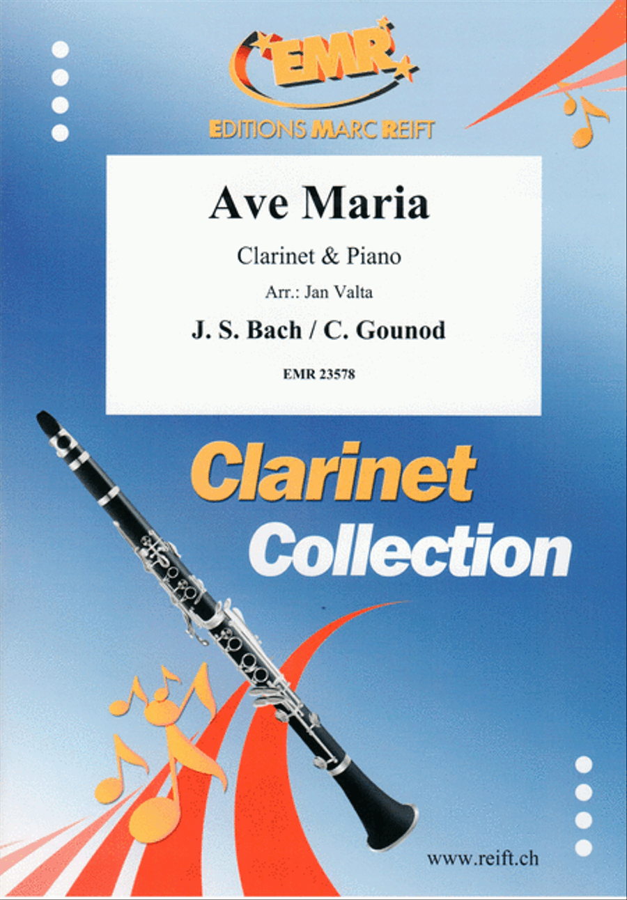 Ave Maria Ave Maria Clarinet Solo scores gallery preview page 1