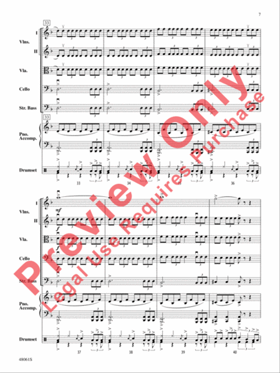 Believer Believer String Orchestra scores gallery preview page 8