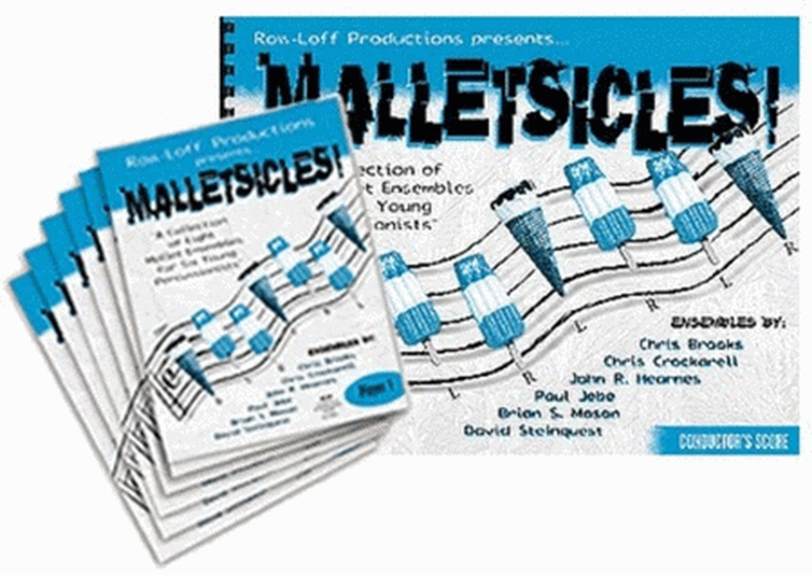 Malletsicles Pack 6 Player Bks Score & CD