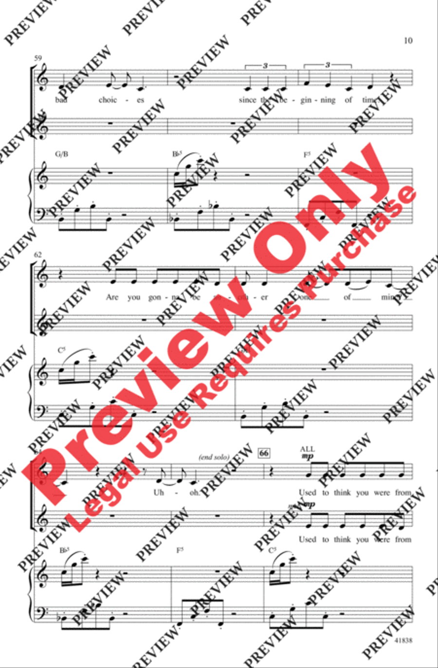 Kinky Boots - SoundTrax CD (CD only) Choir scores gallery preview page 9