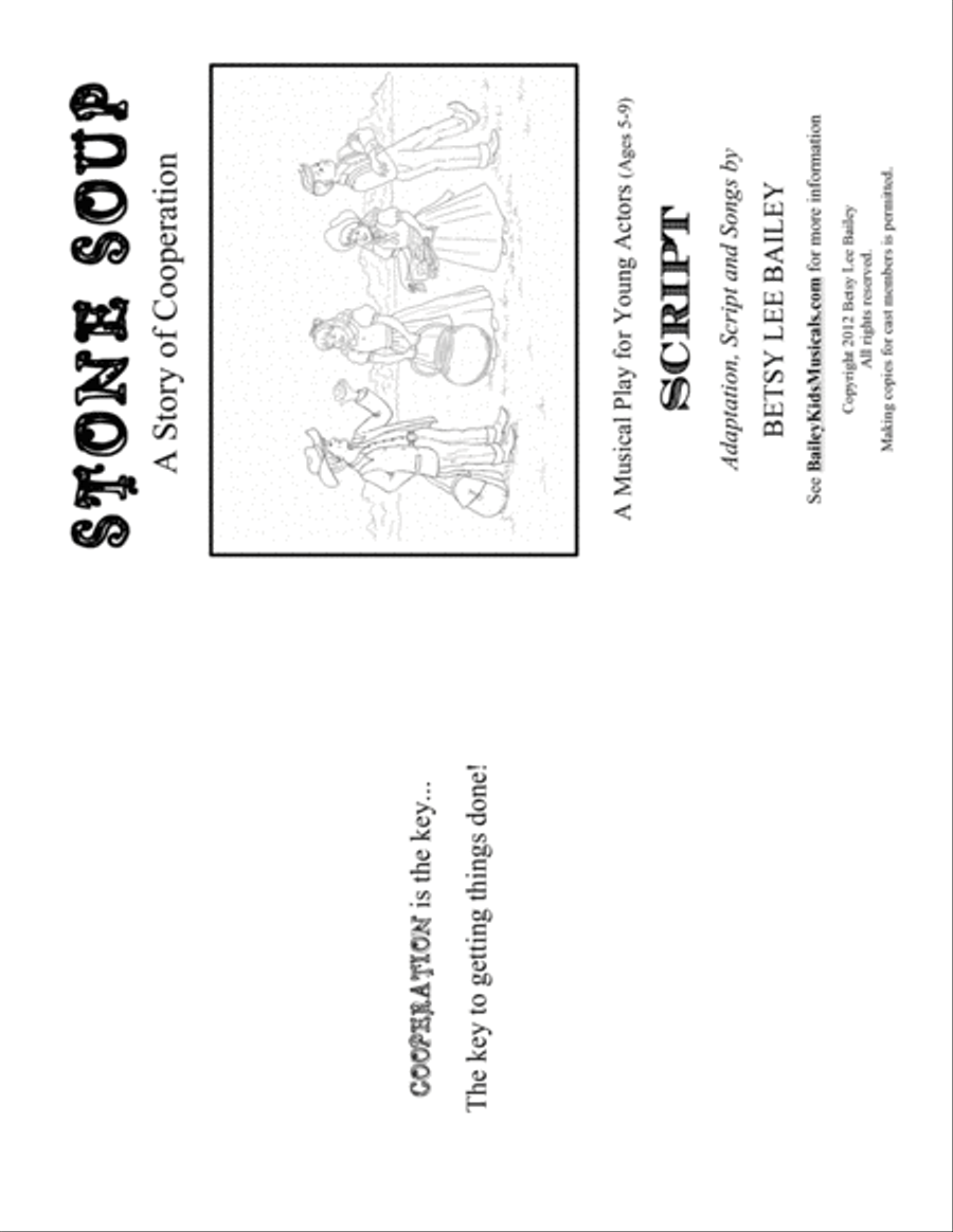 Stone Soup - Production Kit Small Ensemble scores gallery preview page 3