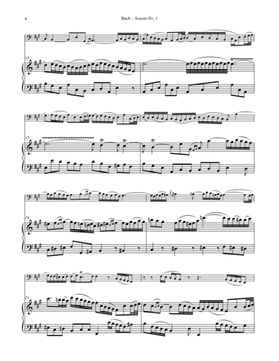 Three Gamba Sonatas for Tuba/Bass Trombone and Piano