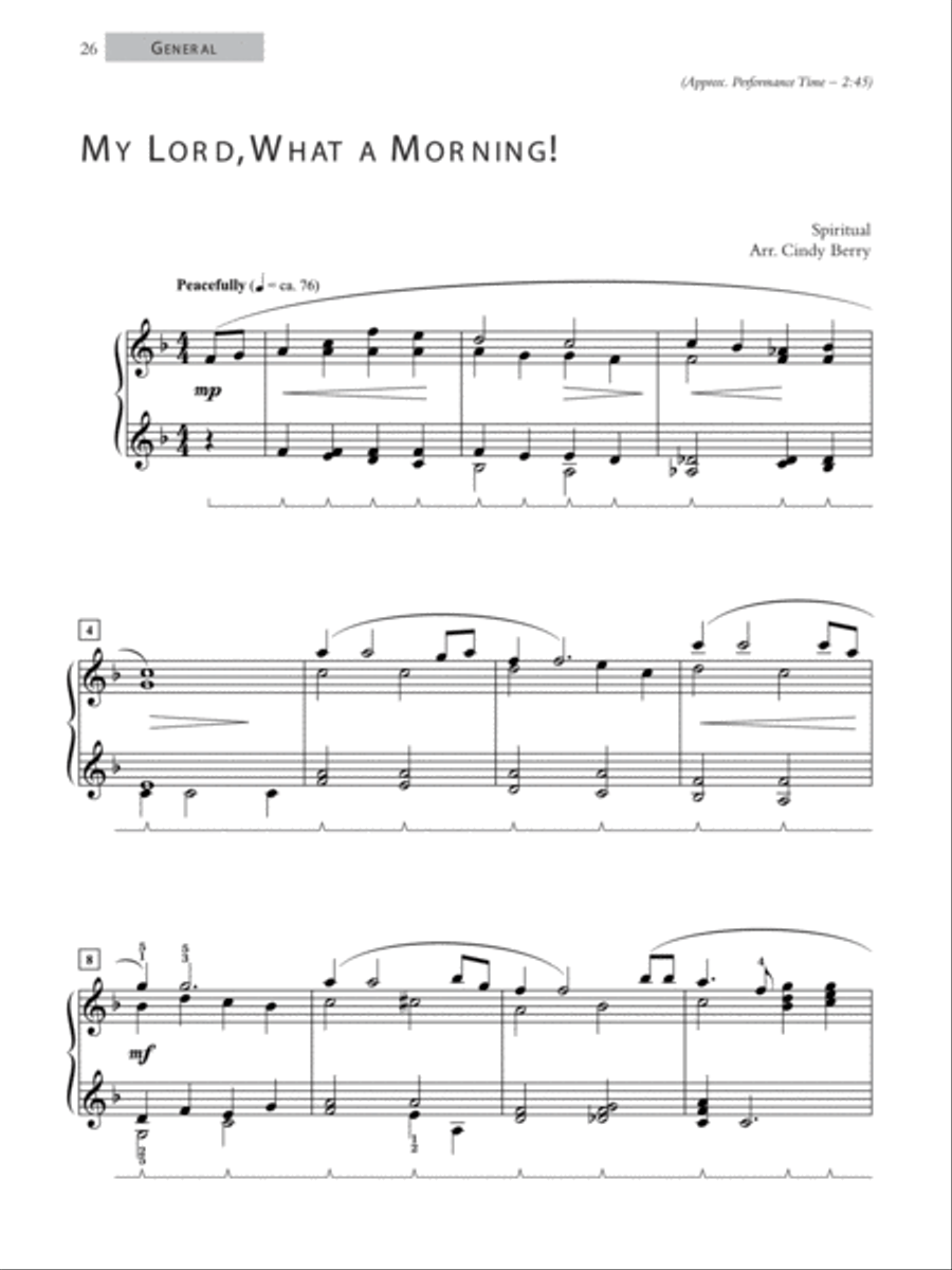 What Can I Play on Sunday?, Book 5 Piano Solo scores gallery preview page 4