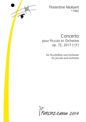 Concerto pour piccolo et orchestre op. 72/2