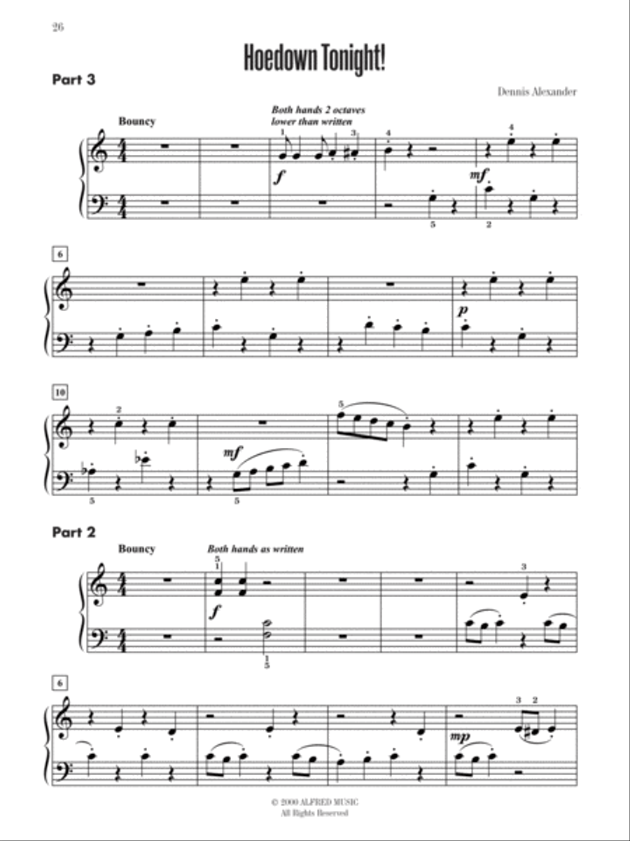 Contest Winners for Three, Book 2 Small Ensemble scores gallery preview page 8