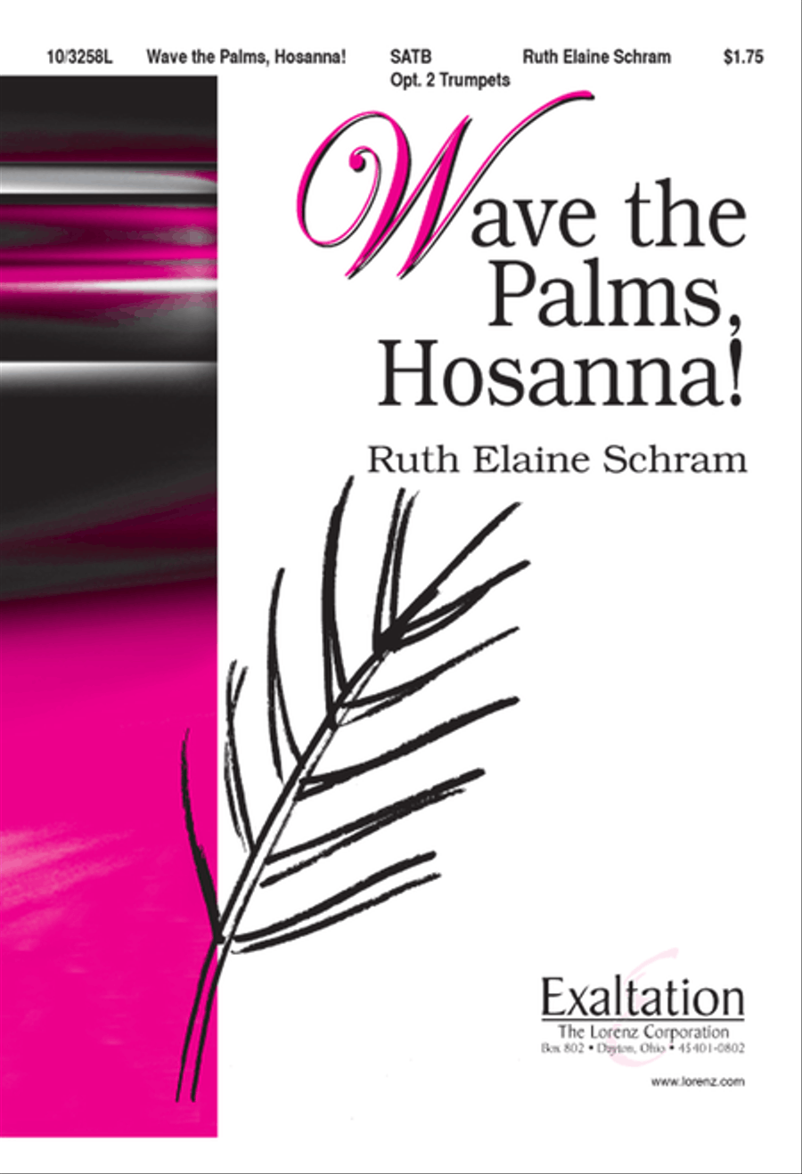Wave the Palms, Hosanna! 4-Part scores gallery preview page 1