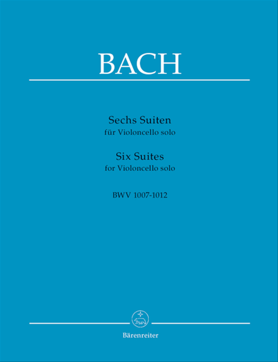 Six Suites for Solo Violoncello BWV 1007-1012 Cello Solo scores gallery preview page 1