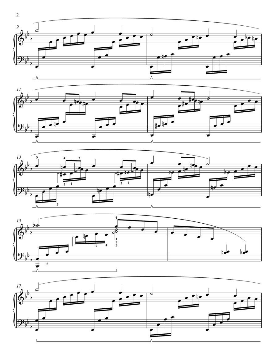 Andante soave Piano Solo scores gallery preview page 2