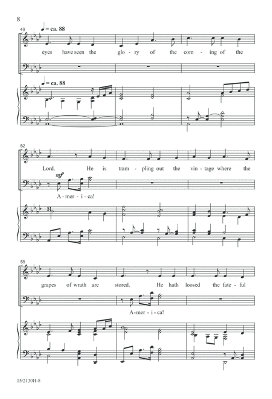 An American Tribute 4-Part scores gallery preview page 8