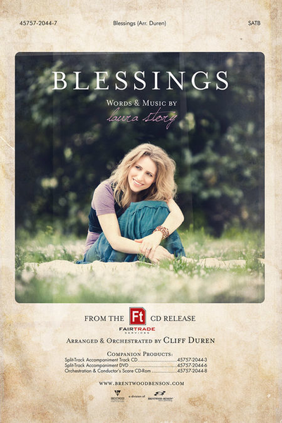Blessings Piano and String S (Orchestra Parts and Conductor's Score, CD-ROM)
