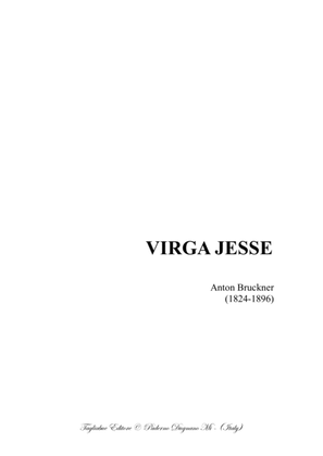 Book cover for VIRGA JESSE - WAB 52 - Bruckner A. - For SATB Choir