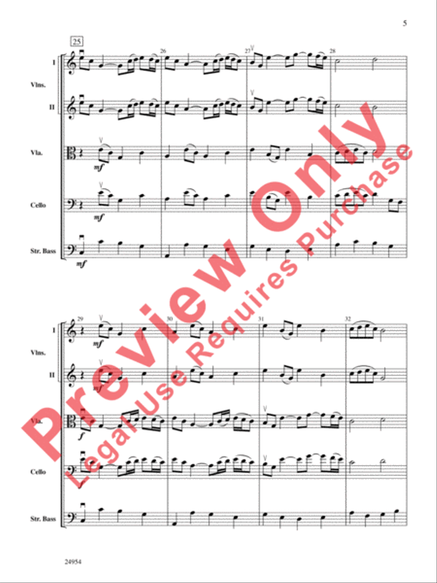 Circinus String Orchestra scores gallery preview page 6