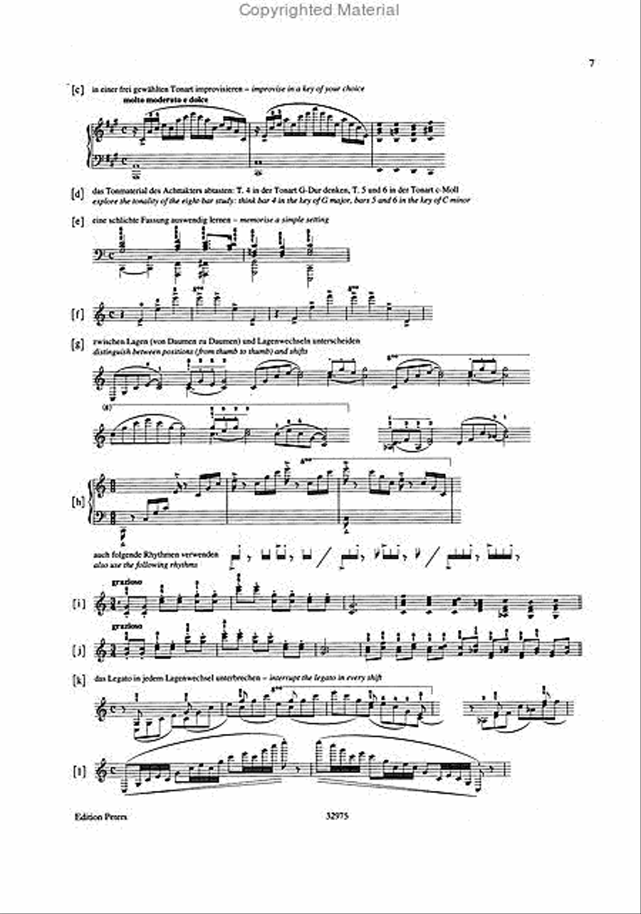 24 Eight-bar Etudes after Frédéric Chopin for Piano Piano Method scores gallery preview page 3