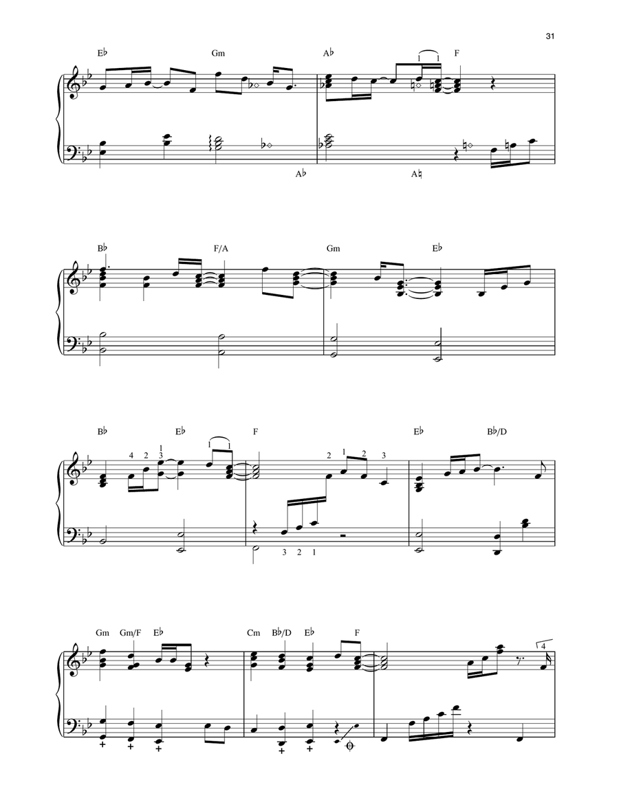 Can You Feel The Love Tonight (from The Lion King) Harp scores gallery preview page 2
