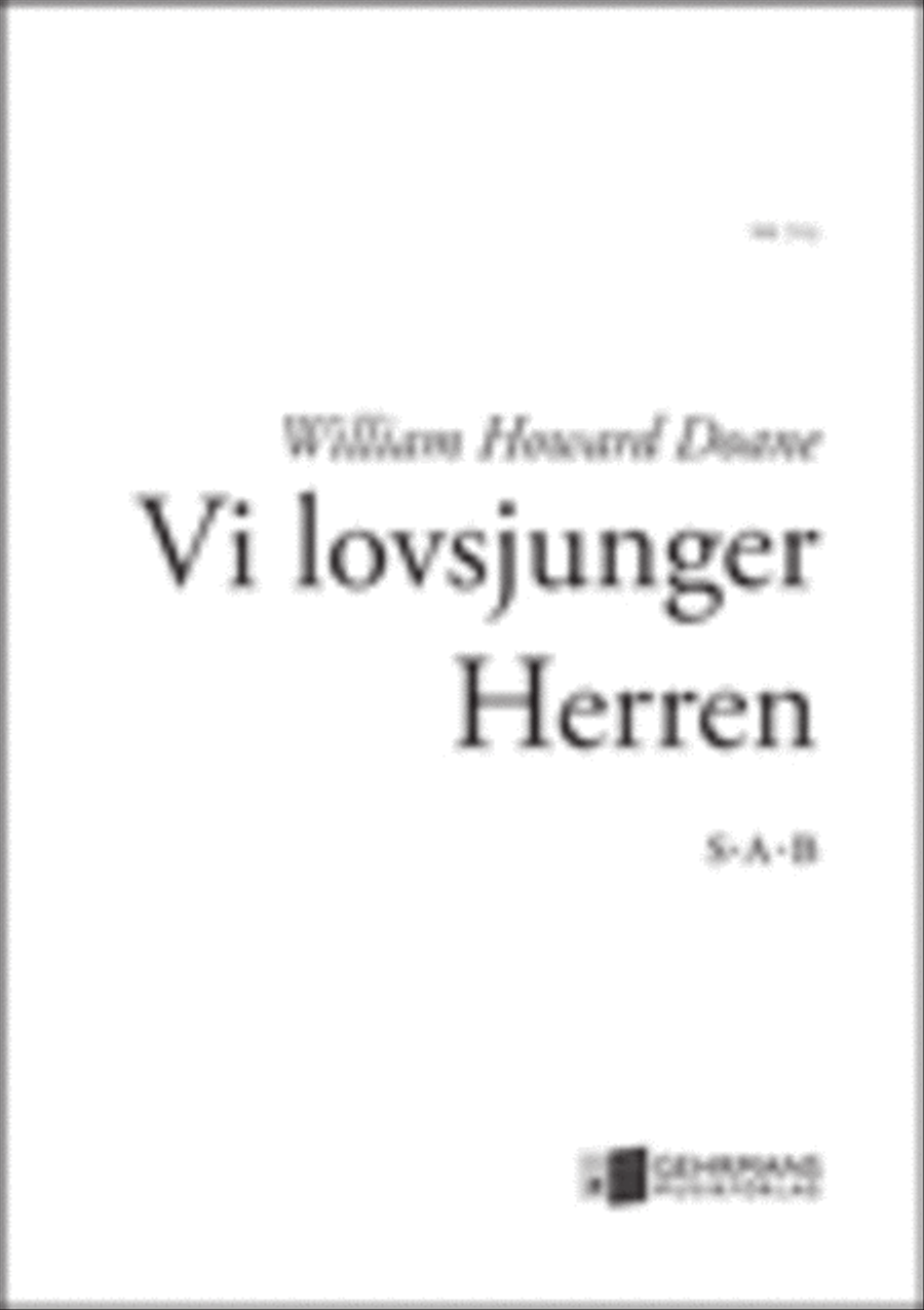 Vi lovsjunger Herren 3-Part scores gallery preview page 1