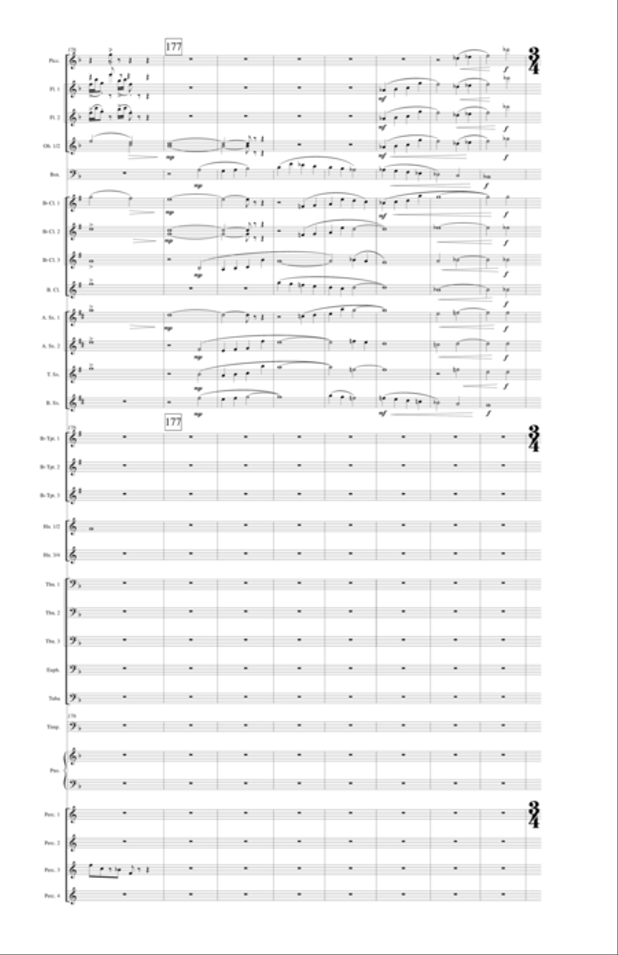 With Voice of Triumph Raised Concert Band scores gallery preview page 29