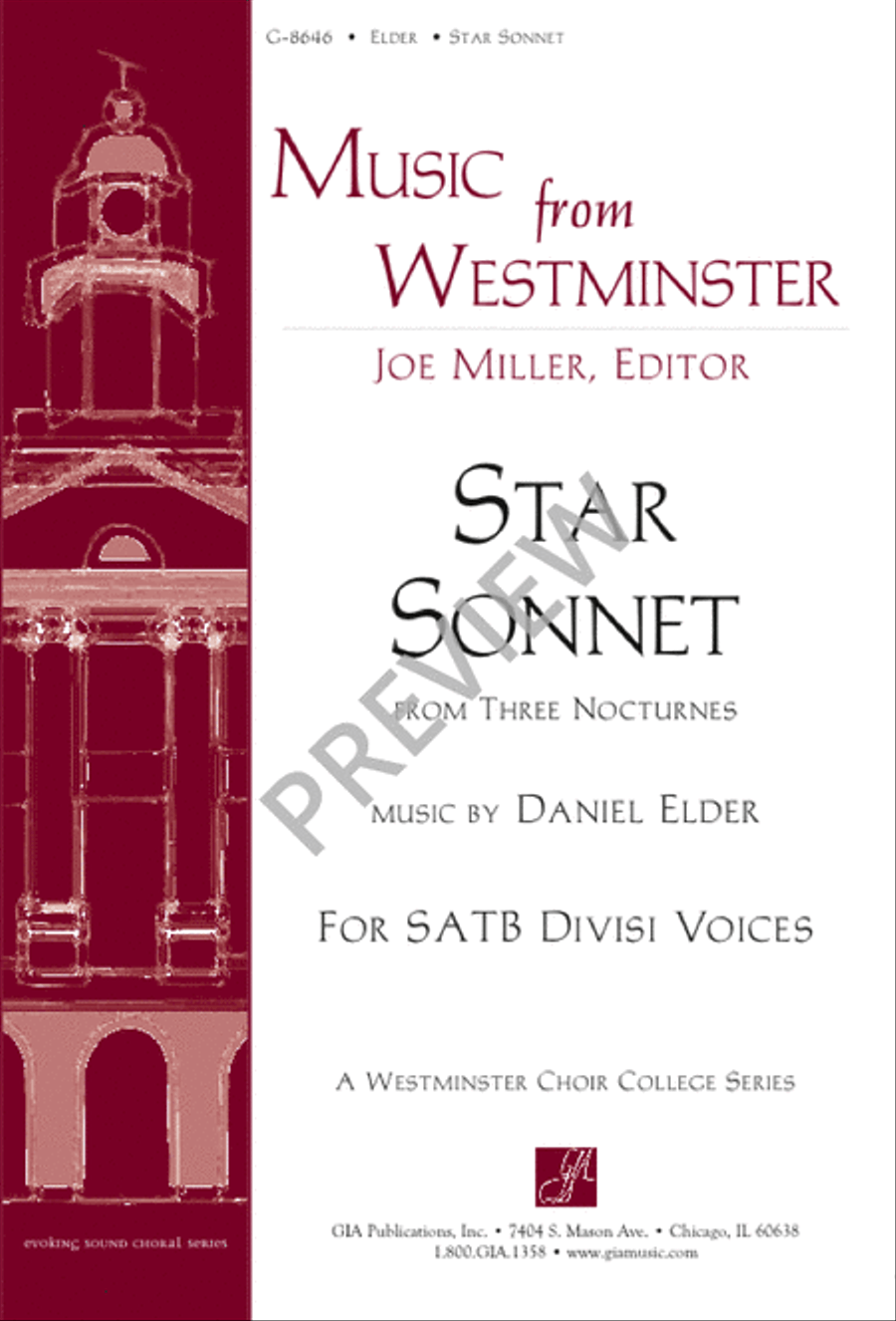 Star Sonnet Divisi scores gallery preview page 1