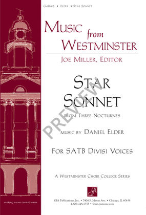 Book cover for Star Sonnet