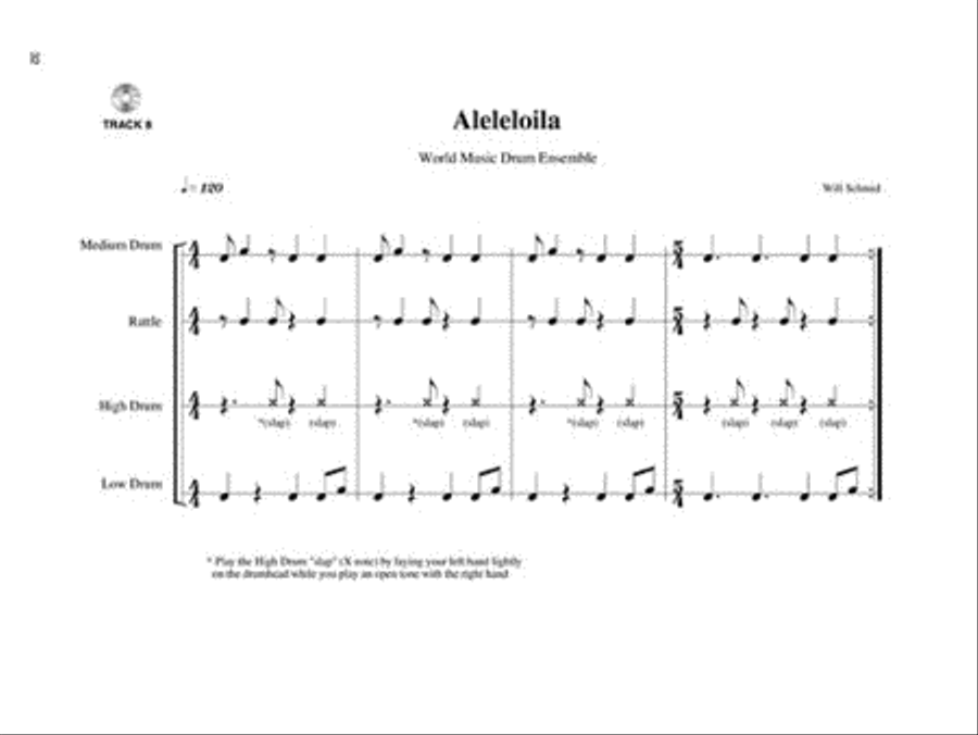 World Music Drumming: More New Ensembles and Songs Drums scores gallery preview page 6