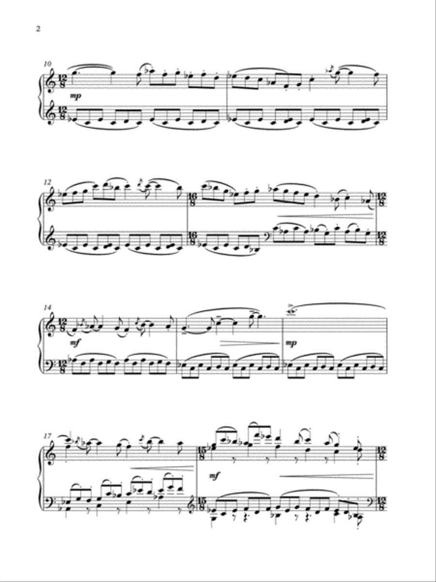 Pasos del Ayer (Op. 83, 2010) Piano Solo scores gallery preview page 6